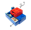 Szufladka na biurko klocek LEGO® Brick 4 (Czerwony)