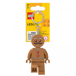 Brelok do kluczy z latarką LEGO® Piernikowy ludek