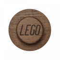 Drewniane wieszaki LEGO® (Ciemne)