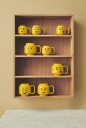 Kubek ceramiczny duża głowa LEGO® - Dziewczynka (Oczko)