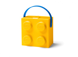 Lunchbox klocek LEGO® z rączką (Żółty)