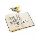 Notatnik LEGO® Star Wars™️ Naboo z zestawem klocków, płytką i długopisem