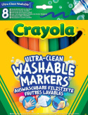 Zmywalne markery Crayola® (8 szt.)