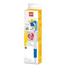 Długopis żelowy LEGO® (Niebieski) z Minifigurką