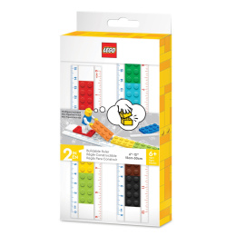 Linijka z klocków LEGO® (do zbudowania) i Minifigurka