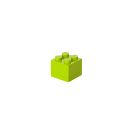 Minipudełko klocek LEGO® 4 (Limonkowy)