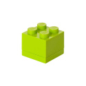 Minipudełko klocek LEGO® 4 (Limonkowy)