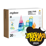 Klocki magnetyczne 3D (20 elementów)