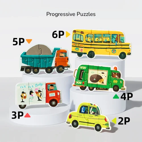 Moje pierwsze puzzle - Transport