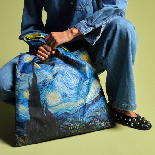 Torba podręczna VINCENT VAN GOGH The Starry Night Neon