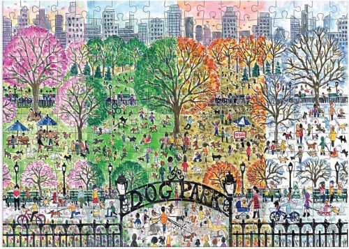 Puzzle Michael Storrings Dog Park in Four Seasons