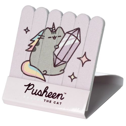 Zestaw pilników do paznokci - Pusheen Jednorożec