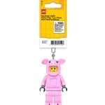 Brelok z latarką LEGO Minifigures Świnka