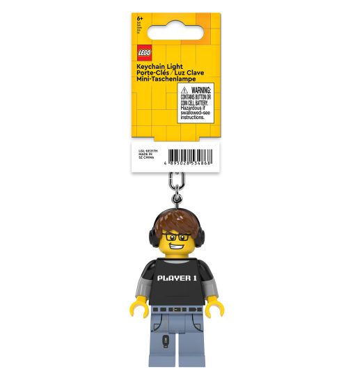 Brelok z latarką LEGO Minifigures Gamer