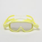 Dziecięca maska do pływania Salty the Shark Neon Yellow